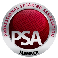 Professional Speaking Association member badge